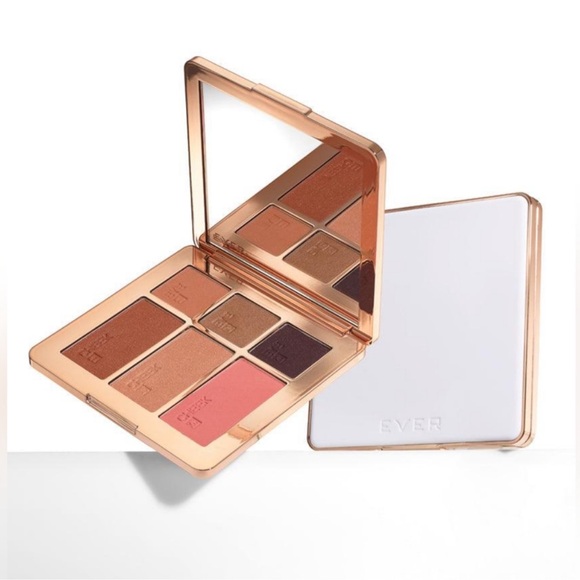 EVER 2pc Set BRUSH & EYE PALETTE NWT $98 - Picture 5 of 11